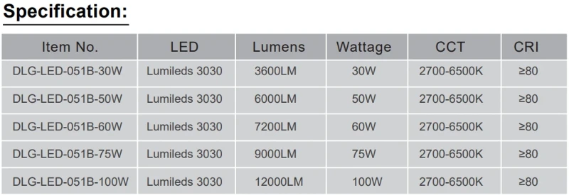 DLG-LED-051B 2 DLG-LED-051B 2